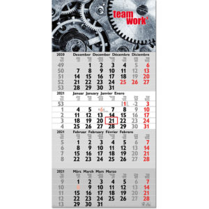 Tetra 4 Monatskalender - Premium Wandkalender